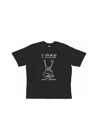 Hi, How Are You / Daniel Johnston T-shirt Siyah
