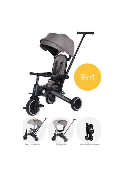 Merkür Bebe Hawk Üç Tekerlekli Bebek Ve Çocuk Bisikleti Yeşil Yeşil