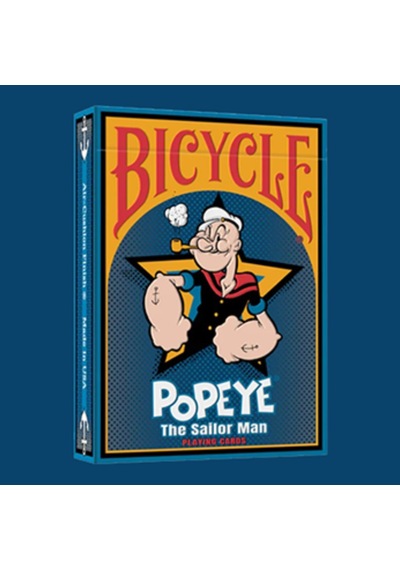 Bicycle Popeye The Sailor Man Temel Reis Premium Oyun Kağıdı Koleksiyonluk İskambil Kartları