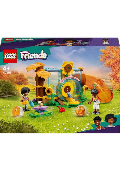 LEGO® Friends Hamster Oyun Parkı 42601 - 6 Yaş ve Üzeri Çocuklar için Zac ve Jamila Minifigürü İçeren Yaratıcı Oyuncak Yapım Seti (167 Parça) LEGO® Friends Hamster Oyun Parkı 42601 - 6 Yaş ve Üzeri Çocuklar için Zac ve Jamila Minifigürü İçeren Yaratıcı Oyuncak Yapım Seti (167 Parça)