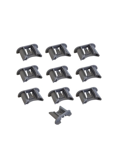 Arçelik Beko Altus Uyumlu Bulaşık Makine Ray Tutucu Ön Kapağı 10 Adet 1731540100