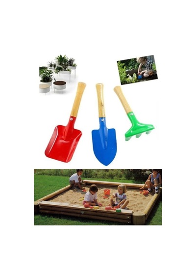 3 Lü Paket Mini Bahçe Kürek Seti