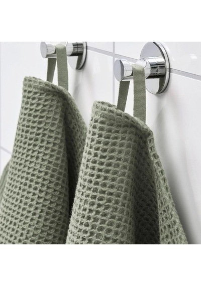 Ikea Vallasan El Ve Yüz Havlusu 30 X 30 Cm Marul Yeşili Yeşil