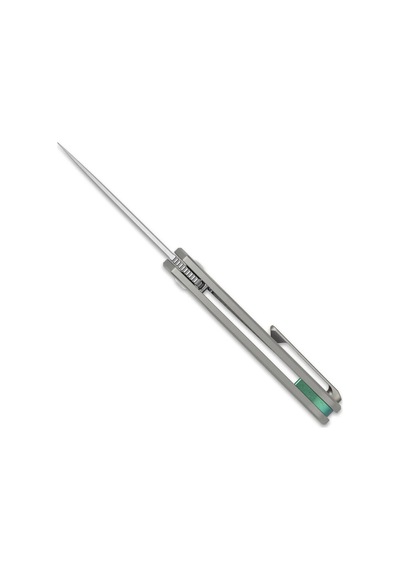 Topsail Kamp M390 Titanium & Crystallized Titanium Front Flipper Ki3735a4