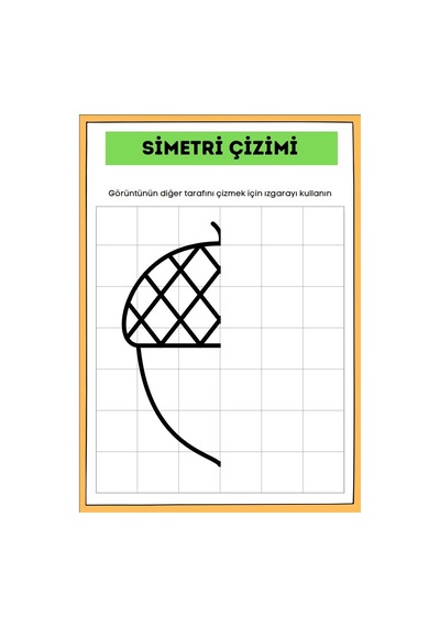Çocuklar İçin Simetri Uygulamaları Kitap Seti