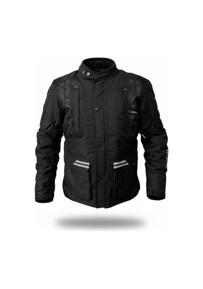 Venom Tourex 4 Mevsim Motosiklet Montu Siyah