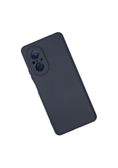 Huawei Nova 9 Se Uyumlu Kılıf Nano İçi Kadife Silikon - Lacivert