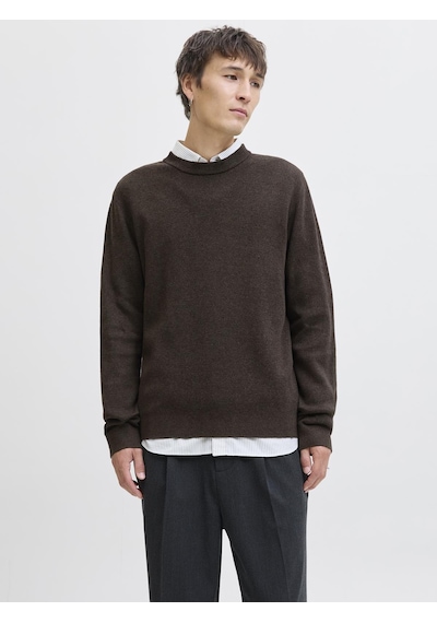 Jack & Jones Jprblamılano Stıtch Knıt Crew Neck Sn Delicioso Delicioso