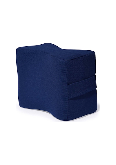 Visco Ortopedik Diz Arası Yastık 25X20/15 cm, Lacivert