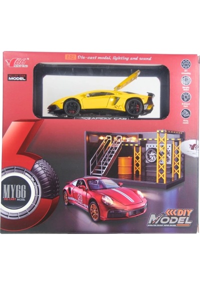 Mey İthalat 1/32 Lamborghini Lp750-sv Kırmızı