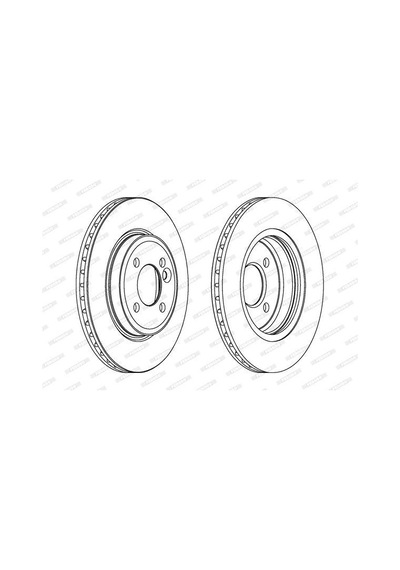 Mini Cooper S R53 Ön Fren Diski 276 Mm 2001-2006Ferodo