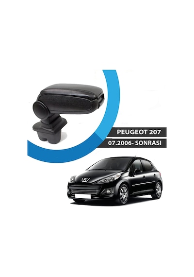 Peugeot 207 Kol Dayama Kolçak Vidasız Niken 2006-