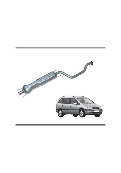 Opel Zafira A 1,6-1,8-2,0i 16v Uyumlu Orta Susturucu Egzoz Eksoz 99-03