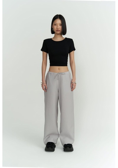 Mai Collection Mai Studios Co. Paris Gri Basic Pantolon Gri