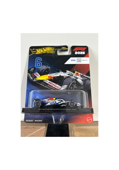 Hot Wheels Visa Cash App Racing Bulls Formula One Team 6 Beyaz