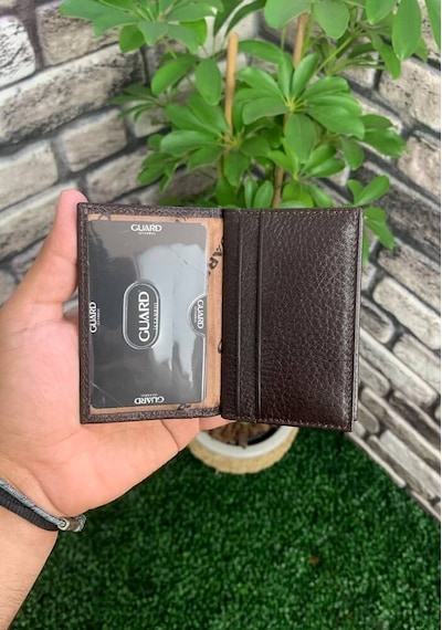 Guard Kahverengi Hakiki Deri Mini Boy Kredi Kartlık - Grd260404wt599 Diğer