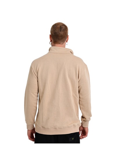 Sportive Badajoz Erkek Bej Günlük Stil Sweatshirt 24ke016-oat Bej
