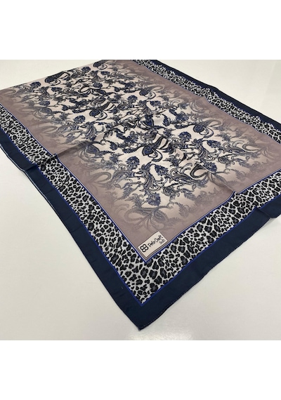Polo Craft Soft Pamuklu Şal Etro Desen Fzy0610-44994 Çok Renkli