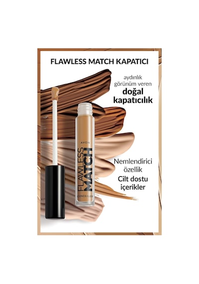 Avon Flawless Match Likit Kapatıcı 22G Golden Light