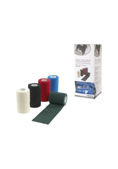 VALUELİNE Flexible Bandaj. 10 cm x 4,5 mt. Karışık ( 10 Ad )