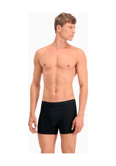 Puma Sport Mikrofiber Boxer Erkek 2Li Paket 935520 01 Siyah