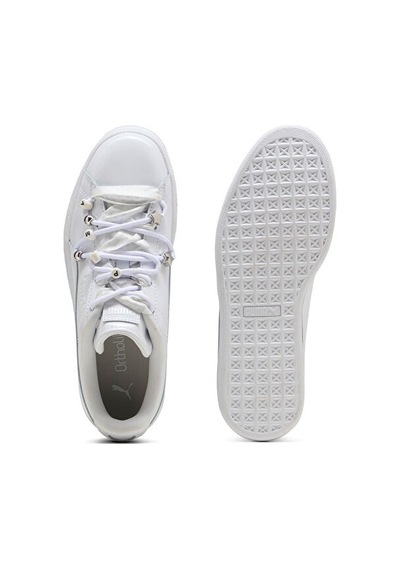 Puma Suede Bloom Patent Wns Kadın Günlük Ayakkabı 40900101 Beyaz