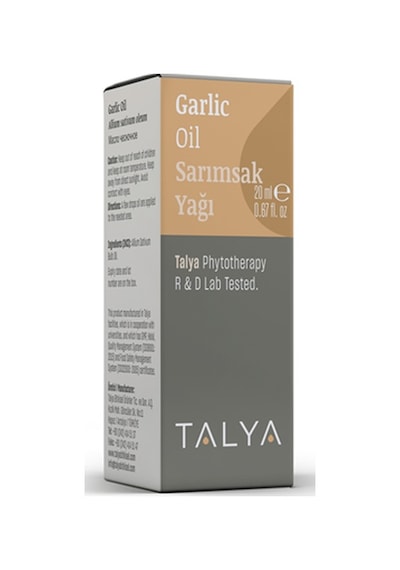 Talya Soğuk Sıkım %100 Saf ve Doğal Saç Dökülmeleri İçin Sarımsak Yağı 20 ML