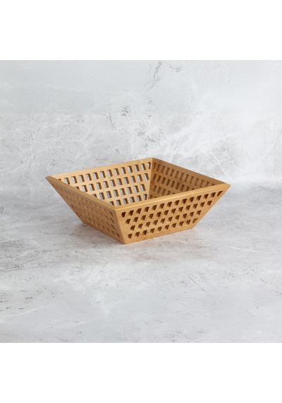 Mien 20cm Bambu Delikli K.meyvelik Ahşap