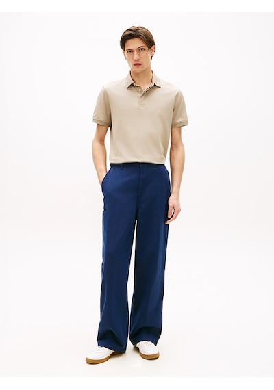 Tommy Hilfiger Hıdden Placket Reg Polo Erkek Yeşil Polo - Mw0mw41513