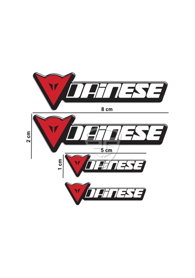 Dainese 4'Lü 3D Sticker Set