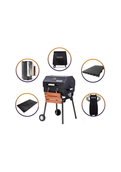 Guruss Cg-050 Kömürlü Barbekü Mangal Tam Set Diğer