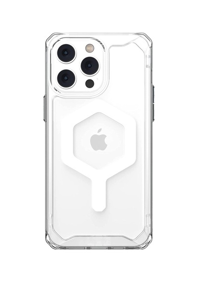 İphone 14 Pro Kılıf Uag Plyo Magneticsafe Silikon - Şeffaf Düz Renkli