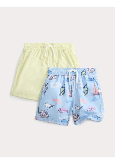 Marks & Spencer 2'li Çocuk Mayo Seti T88004024w Mavi