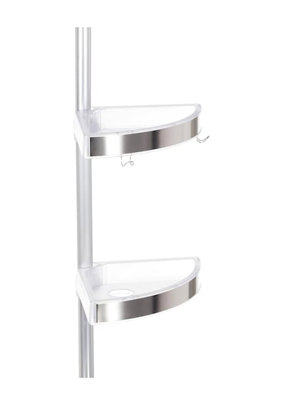Primanova Aynalı Köşe Seti Alu. Şeffaf Naturel M-n06-16 Sku: Smg8690010231376 Açık Gri