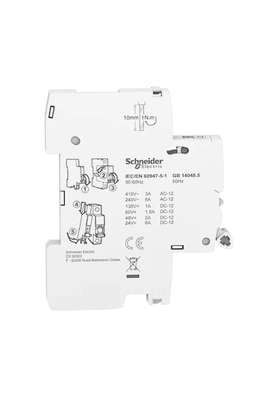 SCHNEİDER ELECTRİC Acti9 İof A9A26924 Yardımcı Kontak Bloğu (1K/A, Ac/Dc)