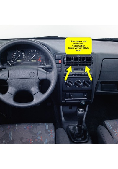 Seat Inca 1996-2003 Orta Konsol Havalandırma Izgarası 6K0819755
