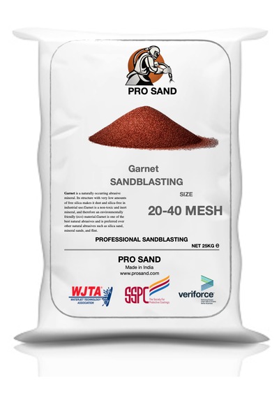 Garnet 20/40 Mesh Kumlama Kumu