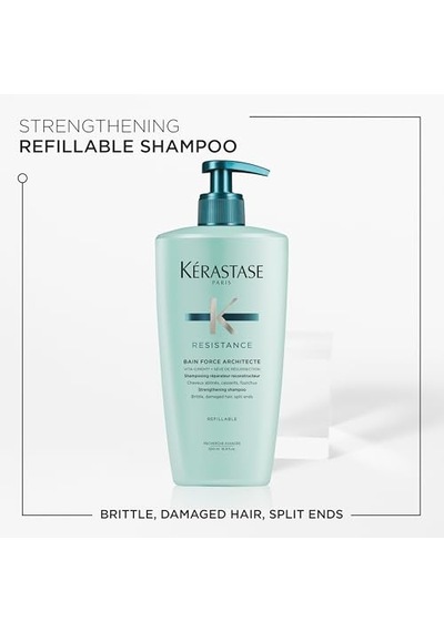 Tr Kérastase Resistance Bain Force Architecte Onarıcı Şampuan 500 Ml