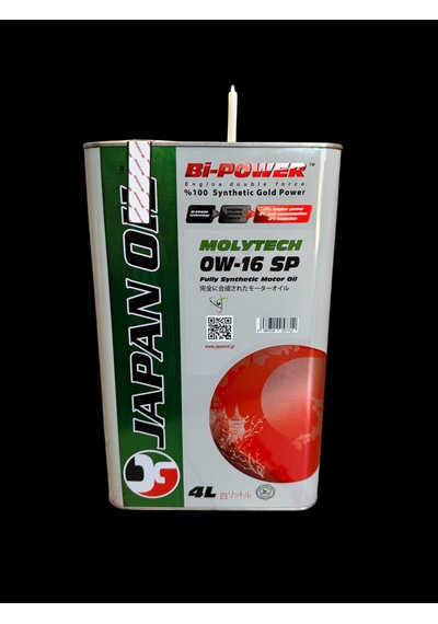Bi-Power Japan Oıl 0W-16 Sp Molytech Green Tam Sentetik Motor Yağı 4 L