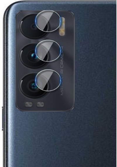 Microcase Oppo Reno 6 4G Kamera Camı Lens Koruyucu Nano Esnek Film