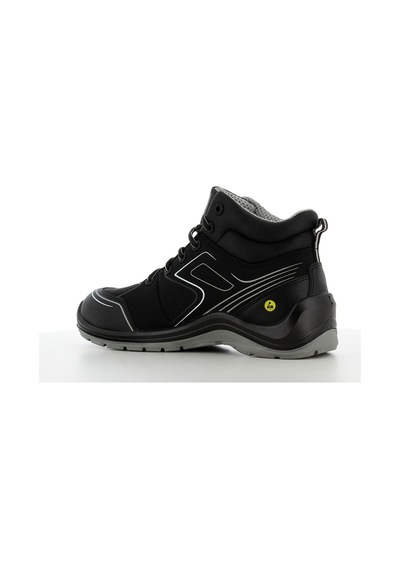 Safety Jogger FLOW Mid S3 ESD SRC İş Güvenlik Botu Siyah