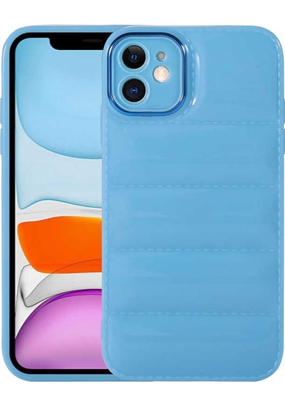 Apple Uyumlu iPhone 11 Kamera Korumalı Parlak Airbag'li Zore Galya Kapak