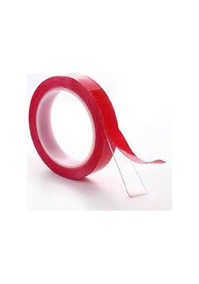 Çift Taraflı Silikonlu Şeffaf Bant 10Mm X 5M Su Geçirmez Süper Gü N11.120
