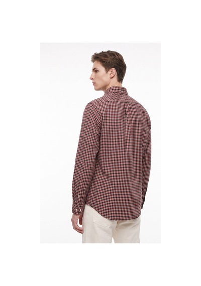 Dockers Ekose Gömlek Wine