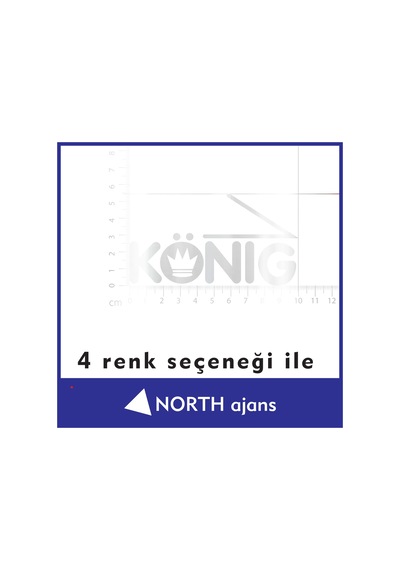 Gümüş Araç Sticker Etiketleri 10cm Model 7