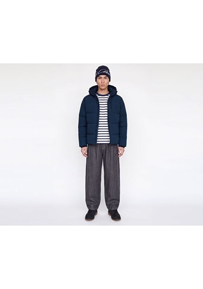 Jack & Jones Jack Jones Jjebecks Puffer Sn Erkek Günlük Mont 12298858-sky-captaın Lacivert