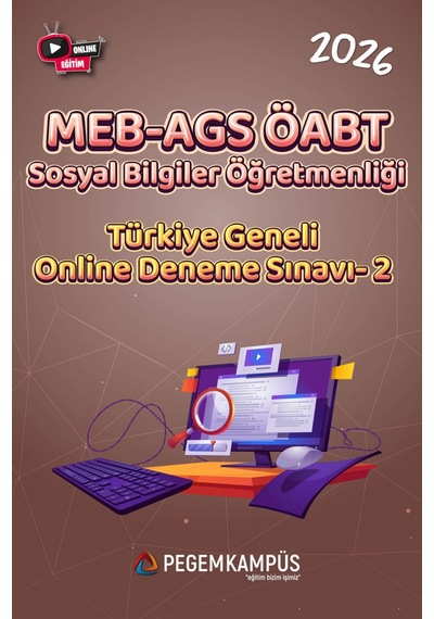 2026 Meb-ags Öabt Sosyal Bilgiler Öğretmenliği Türkiye Geneli Online Deneme Sınavı-2