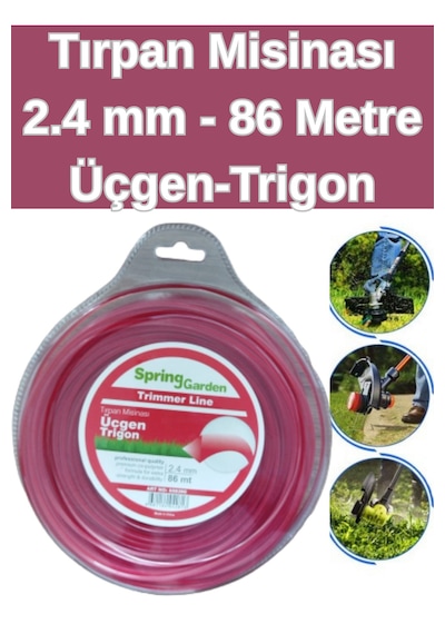 Misina 86metre Uzunluk 2.4 Mm Üçgen-trigon