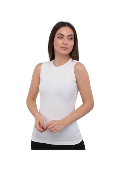 Lukitus Elit 2201 Pamuk Elastan Kolsuz Body Beyaz 2 Adet