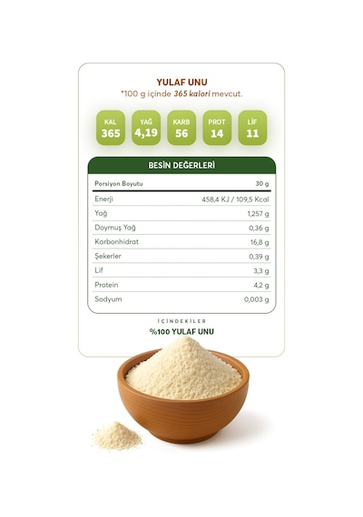 Glutensiz Fabrika Glutensiz Yulaf Unu 1 KG